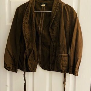J. Crew Dark Brown Utility Jacket